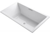 Center Drain Bathtub Menards Kohler K 1137 W1 0 White Underscore 72" soaking Tub with