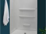 Center Drain Bathtub Menards Lyons Elite™ 48" X 34" Center Drain Shower Base and Wall