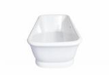 Center Drain Bathtub Menards Mansfield Brigitte 71" X 34" Center Drain Freestanding