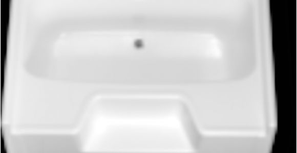 Center Drain Bathtubs Bath Tubs Fiberglass Garden Tub W Outside Step Center
