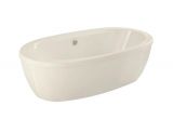 Center Drain Bathtubs Hydro Systems Charleston 5 Ft Center Drain Freestanding