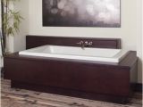 Center Drain Skirted Bathtub Jacuzzi 66" X 36" Sia Drop In soaking Bathtub with Center