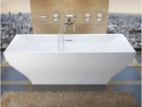 Center Drain Steel Bathtub Avano Av3271g White Palm 70 3 4" Acrylic soaking Bathtub