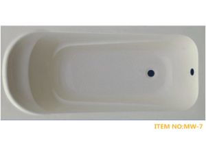 Ceramic Baby Bathtub Rectangle Fiberglass Porcelain Baby Bath Tub with Anti