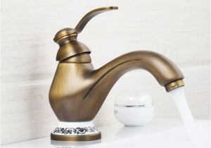 Ceramic Spray Paint for Bathtub Small Antique Brass Spray Ceramic Bathroom Single Handle