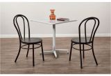Chair Legs Home Depot Ospdesigns Odessa Frosted Black Metal Dining Chair Set Of 2