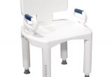 Chairs for Bathtubs Drive Premium Series Shower Chair with Back and Arms