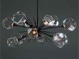 Chandelier for Home Gem Oval Starburst Chandelier Plb0039 0d for Chandeliers Black