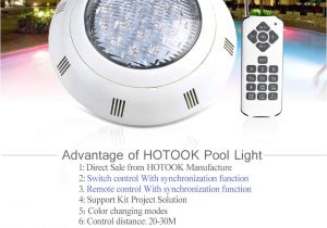 Changing A Pool Light Hotook Underwater Light Led Rgb Waterproof Ip68 Swimming Pool Light