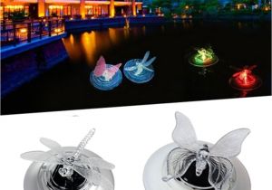 Changing A Pool Light solar Power Swimming Pool Pond Color Changing Water Floating Lamp