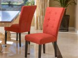 Charlie Modern Wingback Dining Chair Darrel Fabric orange Dining Chair Set Of 2 Dining Chairs and