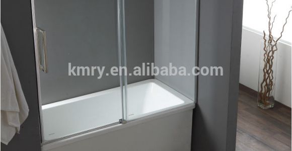 Cheap 54 Inch Bathtub the Best Custom Frameless Sliding Tub Door Fits 56 58 5