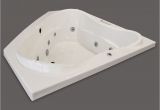 Cheap Bathtubs with Jets Beryl 60 X 60 Corner Air & Whirlpool Jetted Bathtub