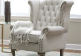 Cheap Decorative Chairs Belham Living Tatum Tufted Arm Chair with Nailheads Accent