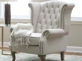 Cheap Decorative Chairs Belham Living Tatum Tufted Arm Chair with Nailheads Accent