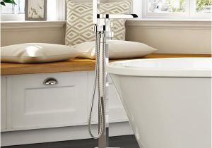 Cheap Freestanding Bathtub Faucets Ove Decors Infinity Chrome 1 Handle Adjustable