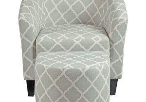 Cheap Grey Accent Chair Grey Upholstered Barrel Accent Chair & Ottoman Walmart