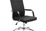 Cheap Office Chairs Under 50 Amazon Com Furmax Ribbed Office Chair High Back Pu Leather
