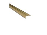 Cheap Stick Down Flooring Stick Down Edge Trim 8mm Gold 0 9m