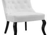 Cheap White Accent Chair Royal Modern button Tufted Vinyl Accent Chair W Curved