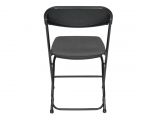 Cheapest Table and Chair Rental Near Me Black Plastic Folding Chair Premium Rental Style