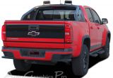 Chevy Colorado Tail Lights 2016 2017 Chevy Colorado Grand Rear Tailgate Accent Vinyl Graphics
