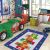 Children S Floor Mats Rugs Adgo Kids Collection Anti Bacterial Rubber Backed Non Slip Navy Blue