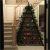 Christmas Tree Shaped Wine Rack This is Made with A Ladder and Boards Screwed to the Steps and