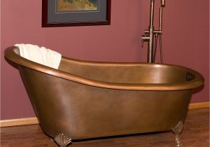 Claw Foot Bath 1500 norah Victorian Copper Slipper Clawfoot Tub Bathroom