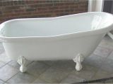 Claw Foot Bath Acrylic 60" Acrylic Slipper Clawfoot Tub