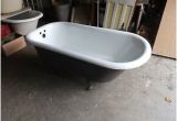 Claw Foot Bath Old Antique 5 Cast Iron White Porcelain Claw Foot Bathtub Old