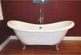 Claw Foot Bath Queensland 69" Acrylic Double Ended Slipper Clawfoot Tub