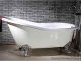 Claw Foot Bath Resurfacing 61" Cast Iron Slipper Clawfoot Tub W Imperial Feet