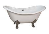Claw Foot Bath Tub Repair Barclay Macon Premium Cast Iron Double Slipper Clawfoot