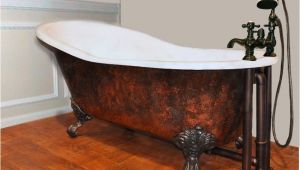 Claw Foot Bath Used 57" Cast Iron Slipper Clawfoot Tub