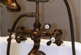 Claw Foot Bathtub Faucet Clawfoot Tub Deckmount British Telephone Faucet W Hand