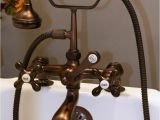 Claw Foot Bathtub Faucet Clawfoot Tub Deckmount British Telephone Faucet W Hand