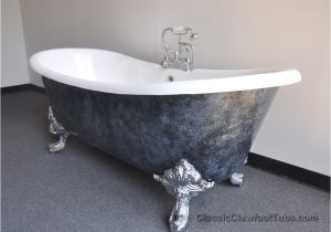 Claw Foot Bathtub Feet 71" Cast Iron Double Ended Slipper Clawfoot Tub W Imperial