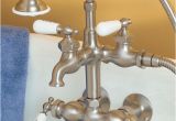 Claw Foot Bathtub Fixtures Clawfoot Tub Faucet with Diverter and Hand Shower