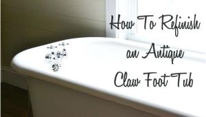 Claw Foot Bathtub for Sale Refinishing Clawfoot Tubs How Much Does It Cost to