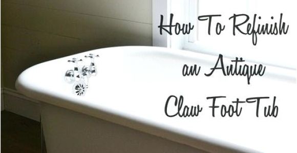 Claw Foot Bathtub for Sale Refinishing Clawfoot Tubs How Much Does It Cost to