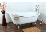Claw Foot Bathtub for Sale Shop Vintage Slipper 61 Inch Cast Iron Clawfoot Tub with 7