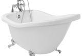 Claw Foot Bathtub Lowes Shop American Bath Factory 59 In X 31 In Chelsea White