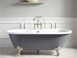 Claw Foot Tub In Bathroom 66" Sanford Cast Iron Clawfoot Tub Imperial Feet Dark