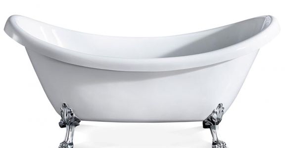 Clawfoot Bathtub 67 Eviva Stella 67 In White Acrylic Clawfoot Bathtub