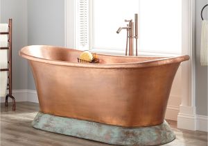 Clawfoot Bathtub Benefits Copper Tub Decor Pipe Types Bathroom Modest Unique