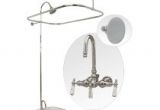 Clawfoot Bathtub Box Clawfoot Tub Enclosure Shower Kit