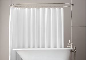 Clawfoot Bathtub Curtain Rod Wonderful Bathroom Gallery Of Shower Curtain Rod for