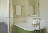 Clawfoot Bathtub Design Ideas Lovely Vintage Kitchen Design with Green Claw Foot Tub