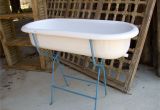 Clawfoot Bathtub Display Antique Baby Bathtub so Many Places to Use these
